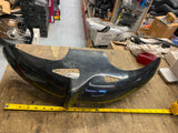 Front Fender Vtg Cafe Racer Honda CB Kawasaki KZ Custom Motorcycle 5" VFR Choppe