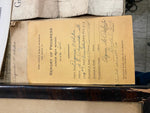 1932 Diploma High School Banner Cap Hat New Castle Pa Varsity Football Antique
