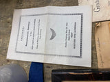 1932 Diploma High School Banner Cap Hat New Castle Pa Varsity Football Antique
