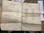 1932 Diploma High School Banner Cap Hat New Castle Pa Varsity Football Antique