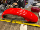 Front Fender Vtg Road Racer Honda CB Kawasaki KZ Custom Motorcycle 5" VFR Choppe