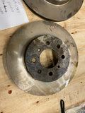 New Pair Nakamoto Brake Rotors Honda CRX Civic Integra Jazz Fit Insight