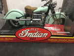 Vintage Tootsie Toy 42" Indian 442 diecast blue 1/10th NIB Replica unopened box