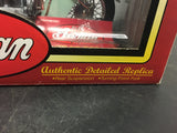 Vintage Tootsie Toy 42" Indian 442 diecast blue 1/10th NIB Replica unopened box