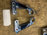 Harley Oem Road Glide Chrome Fairing Support Brackets Mounts 58460-10 58454-10