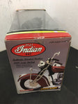 Vintage Tootsie Toy 42" Indian 442 diecast blue 1/10th NIB Replica unopened box