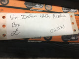Vintage Tootsie Toy 42" Indian 442 diecast blue 1/10th NIB Replica unopened box