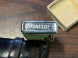 Vintage Lighter Chesterfield Royalite Cigarette Flip Top W/ Original Box NIB
