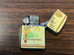 Vintage Lighter Chesterfield Royalite Cigarette Flip Top W/ Original Box NIB