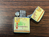 Vintage Lighter Chesterfield Royalite Cigarette Flip Top W/ Original Box NIB