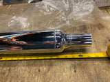 Vtg Paughco Muffler Panhead Knucklehad Cigar Police Style Harley Shovelhead FLH