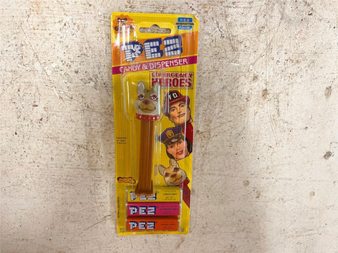 vtg 2003 pez Emergency heroes K-9 Rescue Dog candy dispenser