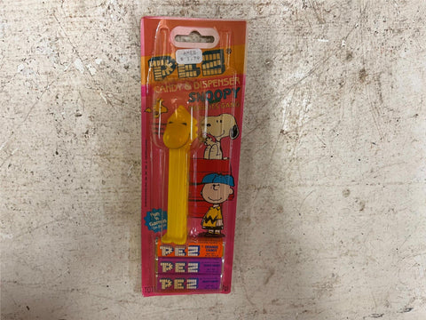 vtg 1985 pez Snoopy and the peanut's gang Woodstock candy dispenser