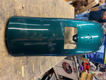 Fatboy Rear Fender Suede Green Black 2000^ Harley FLSTF softail Factory paint