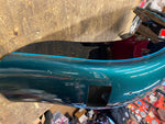 Fatboy Rear Fender Suede Green Black 2000^ Harley FLSTF softail Factory paint