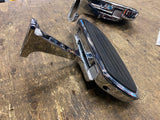 Swept Fooboard Passenger Boards Harley Touring FLH Road Street Glide King chrome