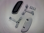 Swept Fooboard Passenger Boards Harley Touring FLH Road Street Glide King chrome