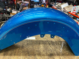 NOS 1995 Aqua Pearl Blue Front Fender Heritage softail Factory Paint FLSTC New!