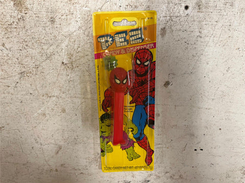 VTG 1985 Marvel comics Spiderman candy dispenser missing candy