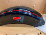 Springer Softail Rear Fender FXSTS 1989 Black Red Pin bobtail Factory paint OEM