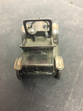 Vintage brass toy pencil sharpener lot 4 model T rolling car model poker machine