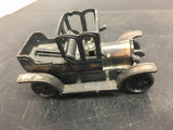 Vintage brass toy pencil sharpener lot 4 model T rolling car model poker machine
