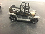 Vintage brass toy pencil sharpener lot 4 model T rolling car model poker machine