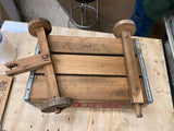 Vtg Pepsi Cola Soda Pop Crate Box Wagon Art Display Advertising Wood Pull Toy