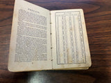 Vintage Antique 1888 Leary's Reckoner Form Book Wage Calculator Collectibles