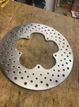 Front Brake Rotor Disc Harley FX Superglide Ironhead Sportster 1974-1977 Drilled