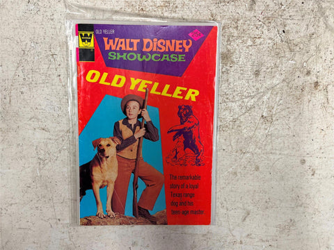 vtg 1975 Walt Disney Showcase #25 old yeller Whitman comics