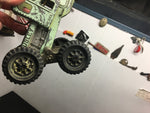 Vintage 50s Hubley Road/Earth Grader Die Cast 503 58 Diesel original working toy