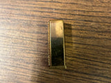 Vintage Antique Auvergne After Five perfume stick Blue rhinestones metal case
