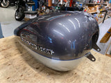 harley gas tank Ultra Classic Limited Charcoal Silver W emblems FLHTK 2008^ bAGG