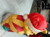 Vtg Santa’s Best 33” Winnie Pooh Bear Disney Christmas Blow Mold Holiday Decor!