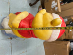 Vtg Santa’s Best 33” Winnie Pooh Bear Disney Christmas Blow Mold Holiday Decor!