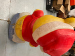 Vtg Santa’s Best 33” Winnie Pooh Bear Disney Christmas Blow Mold Holiday Decor!