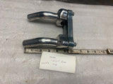 4 1/2" Pullback Risers OEM Harley Wide Glide Softail Top Clamp Factory Orig Poli