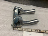 4 1/2" Pullback Risers OEM Harley Wide Glide Softail Top Clamp Factory Orig Poli