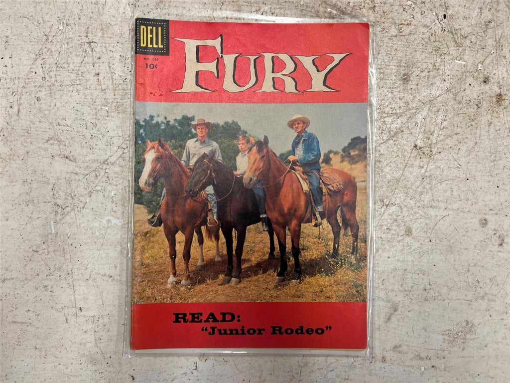 First Rodeo Comic vtg 1958 Dell Comics Fury