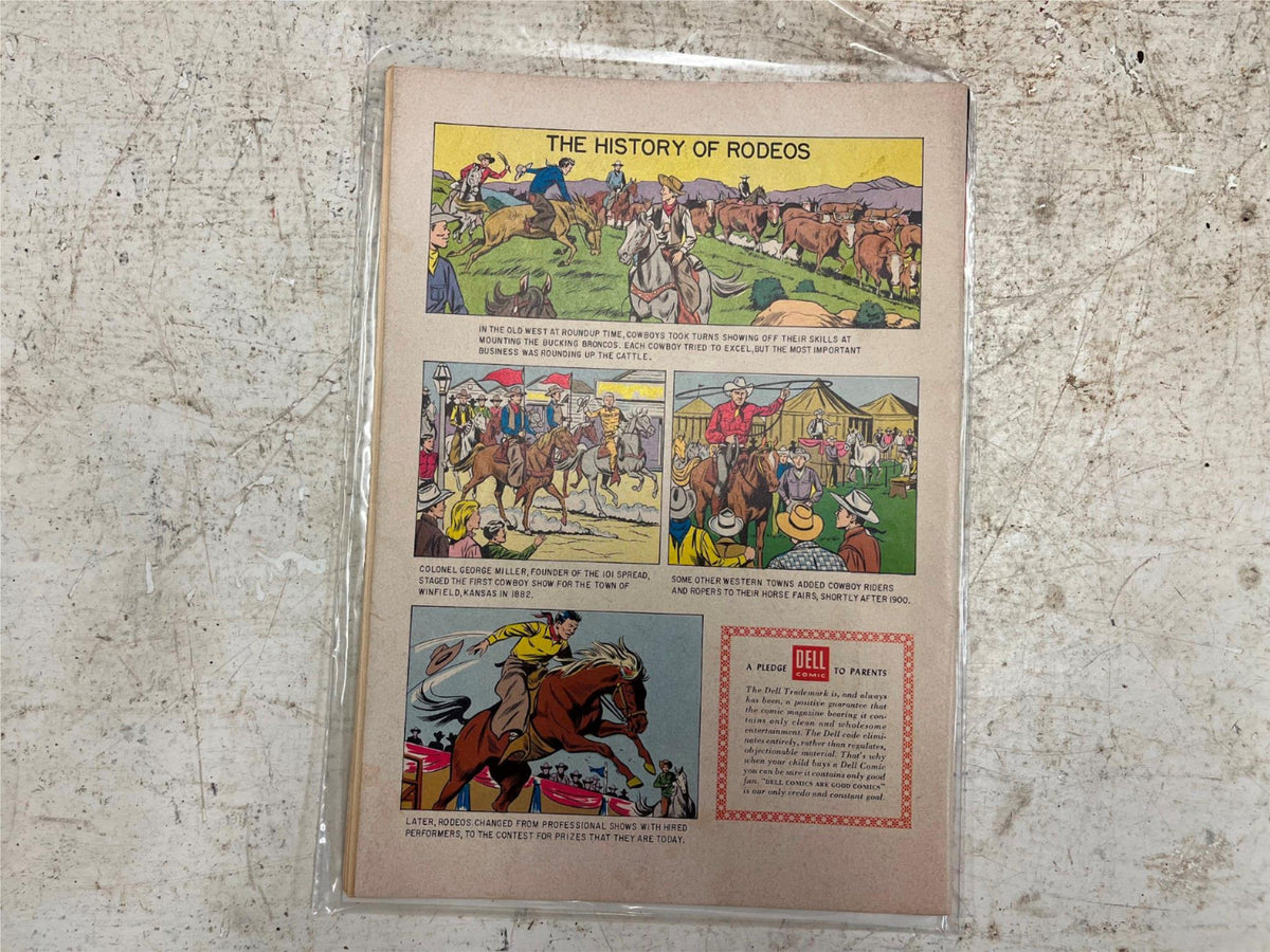 vtg 1958 Dell Comics Fury 
