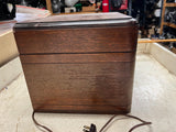vtg 1941 Crosley C35-AK Phonograph AM Radio tested works see description