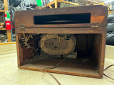 vtg 1941 Crosley C35-AK Phonograph AM Radio tested works see description