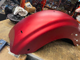 Rear Fender Wicked Red denim Harley Road Street Glide FLHX FLTR 2009^ Bagger