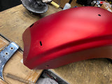 Rear Fender Wicked Red denim Harley Road Street Glide FLHX FLTR 2009^ Bagger