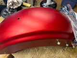 Rear Fender Wicked Red denim Harley Road Street Glide FLHX FLTR 2009^ Bagger