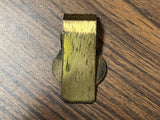 VTG Kessler American Whiskey Money Clip Smooth As Silk Brass Money Clip