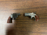 VTG 1950s Lot of 2 Miniature Cap Toys Marx & Davy Crockett