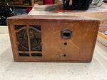 vtg antique 1932 Philco Jr. Model 80C Tabletop wooden radio parts or repair