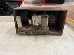 vtg antique 1932 Philco Jr. Model 80C Tabletop wooden radio parts or repair